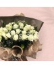 Bouquet of 51 White Roses